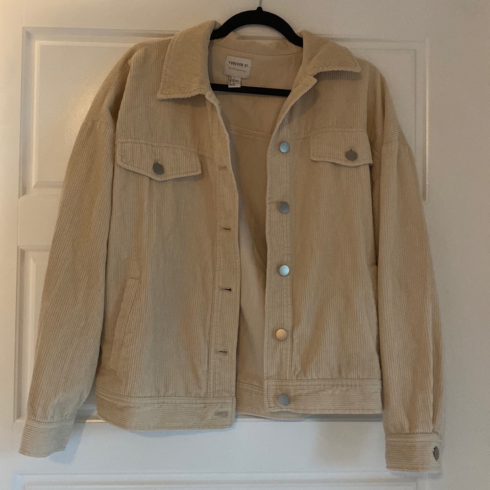 Corduroy jacket